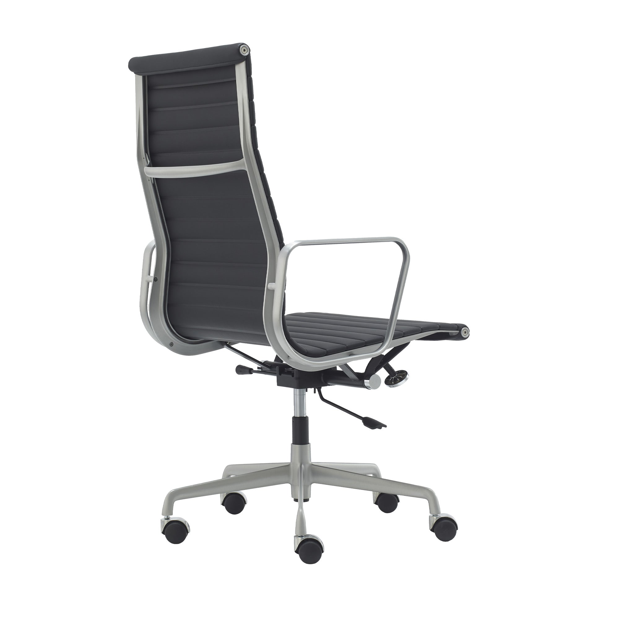 Silla Aluminum Alta, aluminio satinado